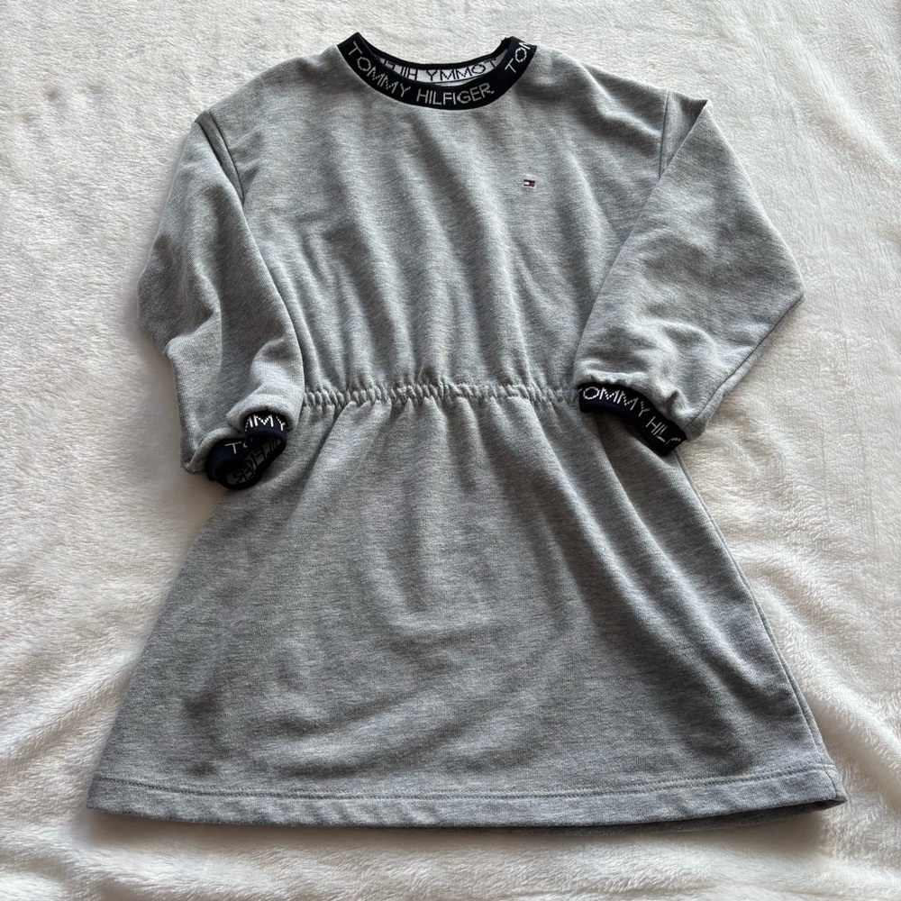 Tommy Hilfiger gray sweater dress